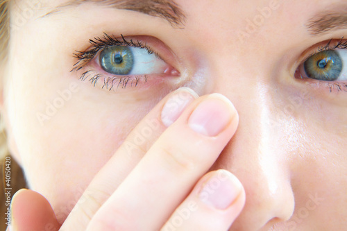 Photo: tears in her eyes tears in her eyes