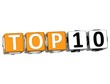 3D Ranking Top 10 Cube text