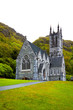Gothic church at Kylemore Abbey Gothic church at Kylemore Abbey