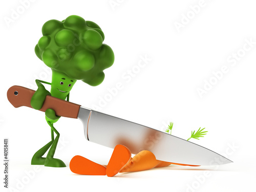 Illustration: 3d rendered illustration of some funny food characters 3d rendered illustration of some funny food characters