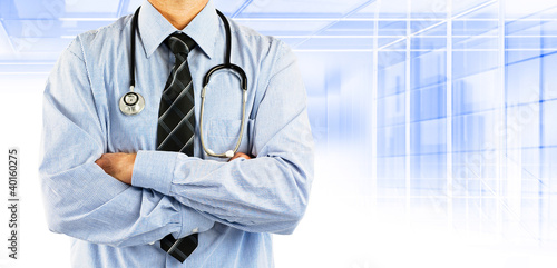 Foto: doctor wearing shirt tie doctor wearing shirt tie