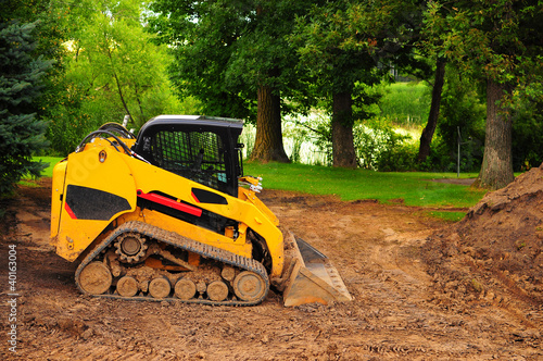 Photo: yellow bulldozer yellow bulldozer