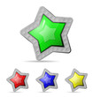 vector star icon on white background vector star icon on white background