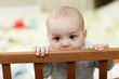 Baby biting cot