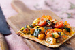 Pizza vegetables