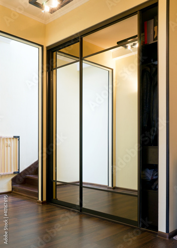 Photo: Mirror case in home vestibule Mirror case in home vestibule
