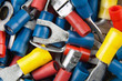 connectors for the electrical installation in cars