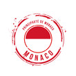 timbre Principauté de Monaco