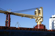 Ship cranes