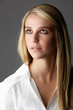 Beautiful blonde woman