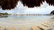 Secluded Caribbean Beach on a Cloud Day Secluded Caribbean Beach on a Cloud Day