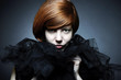 Photo: Beautiful girl with red hair Beautiful girl with red hair