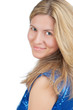 smiling caucasian woman