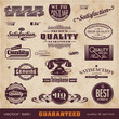 vintage quality and service labels