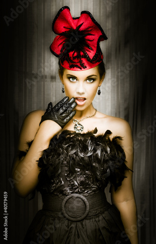 Photo: Shocked Cabaret Girl Shocked Cabaret Girl