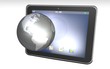 TABLETTE GLOBE AMERIQUES