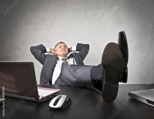 Photo: Serene businessman Serene businessman