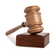 Gavel Isolated