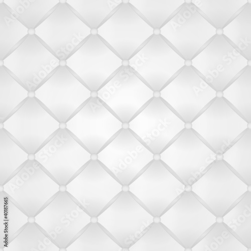 Illustration: Seamless Buttoned Leather Background Seamless Buttoned Leather Background