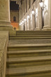 Historische Treppe in München bei Nacht