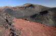 Landscape after volcano eruption
