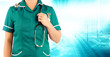 female hospital nurse