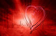 Ilustração: heartbeat abstract heartbeat abstract