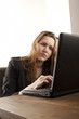 Girl with laptop