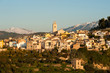Mediterranean winter scene