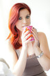 Foto: Beauty with Cup of Tea Beauty with Cup of Tea
