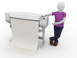 Plotter worker