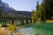 Brücke Übergang romantisch Grainau Eibsee