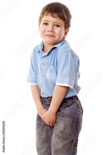 Photo: Little boy need a pee Little boy need a pee