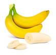 Photo: Banana with slices Banana with slices