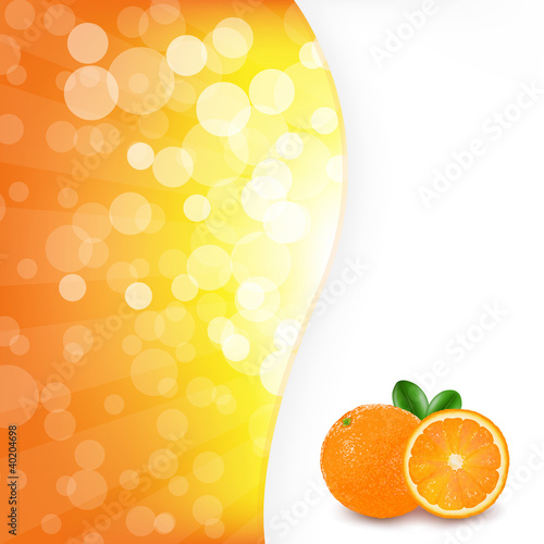 Vector: Orange Background With Orange Orange Background With Orange