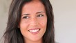 Portrait of beautiful brunette girl