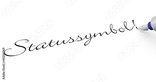 Illustration: Stift Konzept - Statussymbol! Stift Konzept - Statussymbol!