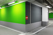Photo: Green underground public garage Green underground public garage