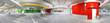 Underground garage panorama