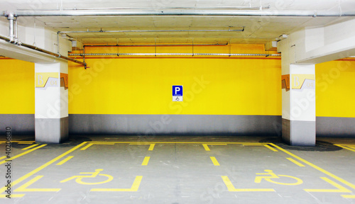 Photo: Underground garage Underground garage