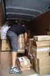 transport logistique - livreur
