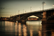 Theodor-Heuss-Brücke in Wiesbaden/Deutschland Theodor-Heuss-Brücke in Wiesbaden/Deutschland
