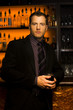 Handsome Young Man At Nightclub Bar