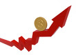 Business Graph / Money Concept Business Graph / Money Concept