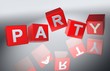 3D Fallende Wuerfel - PARTY I