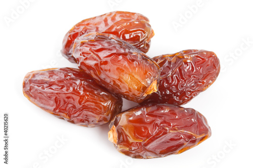 Photo: Date fruit isolated on white background. Date fruit isolated on white background.