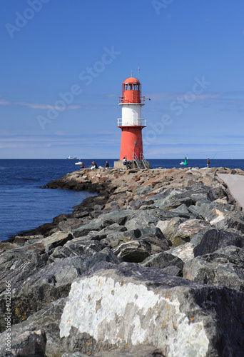 Foto: Ostmole in Warnemünde Ostmole in Warnemünde