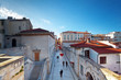 canvas print picture - view of main street in old Zadar, Croatia