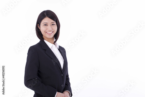 Photo: a young businesswoman a young businesswoman
