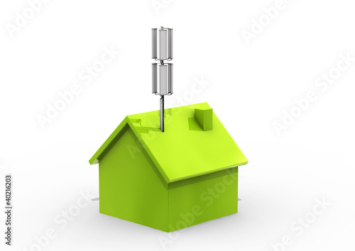 Illustration: mobilfunkmast_haus_miniatur_02 mobilfunkmast_haus_miniatur_02